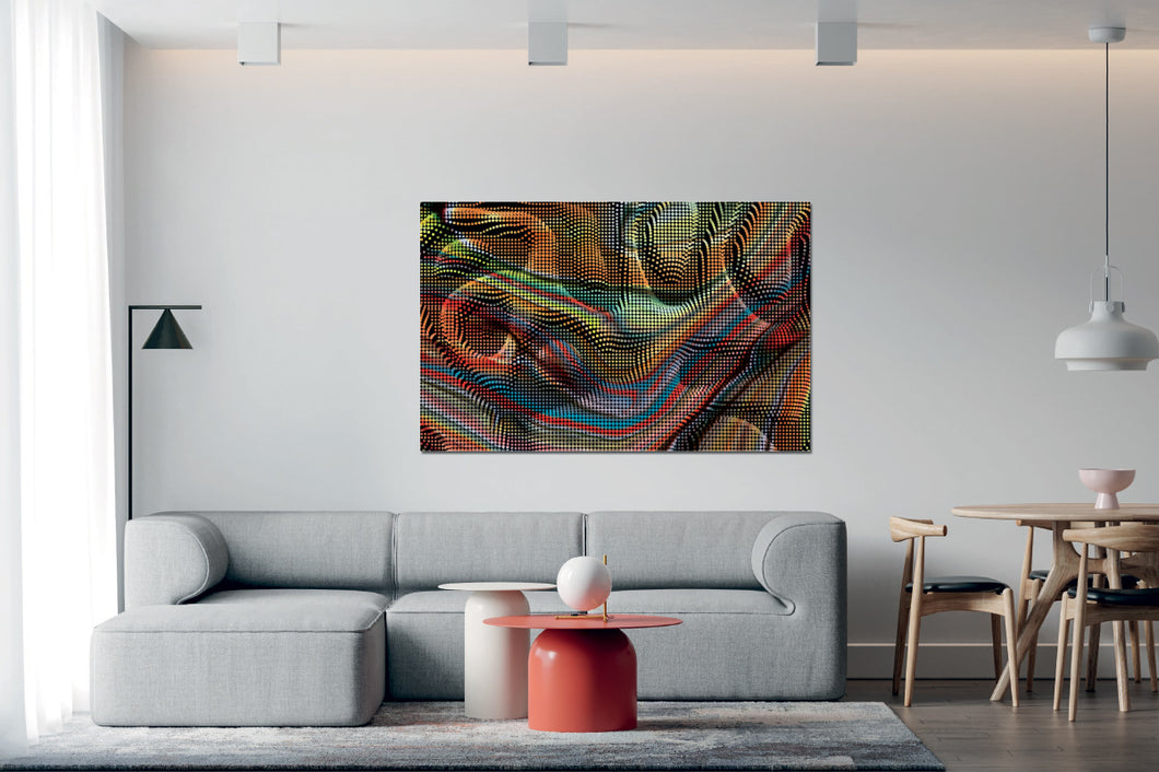 Art painting on canvas - Abstraction 12 - One piece