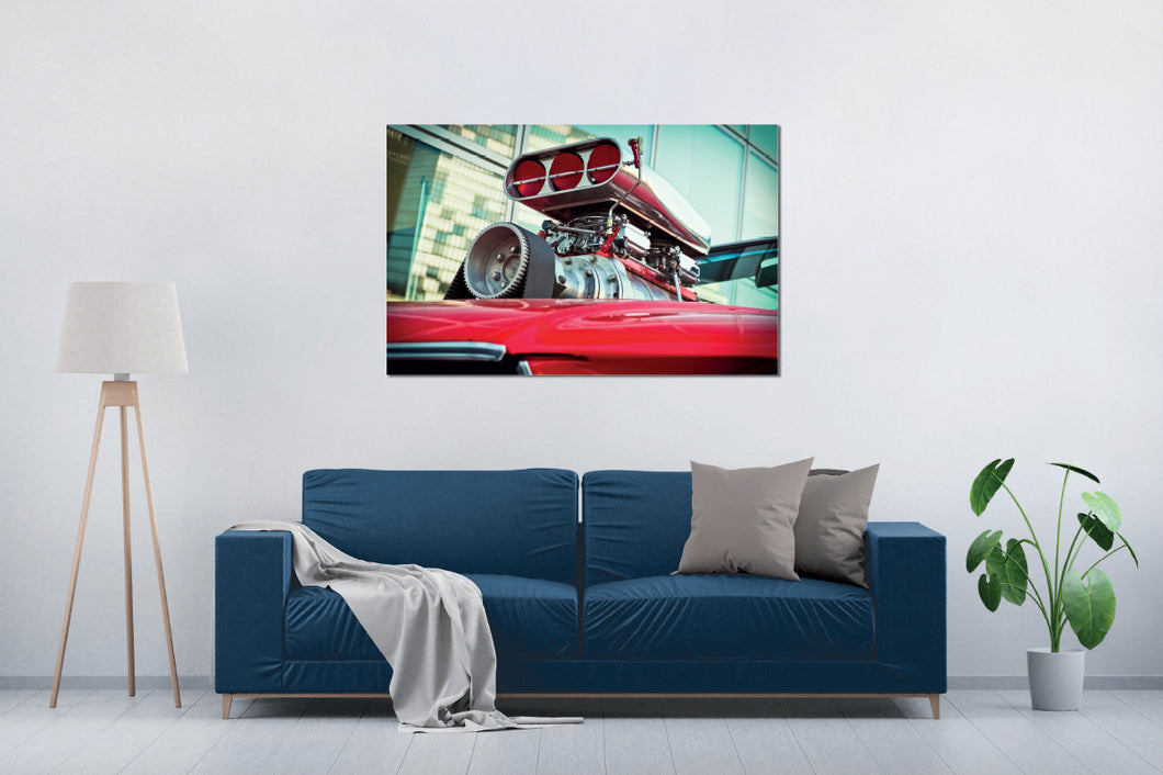 Art painting on canvas - Cars - One piece