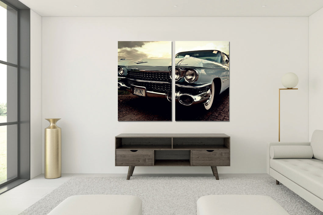 Umetnička slika na kanvasu - Automobili 3 - Dvodelna