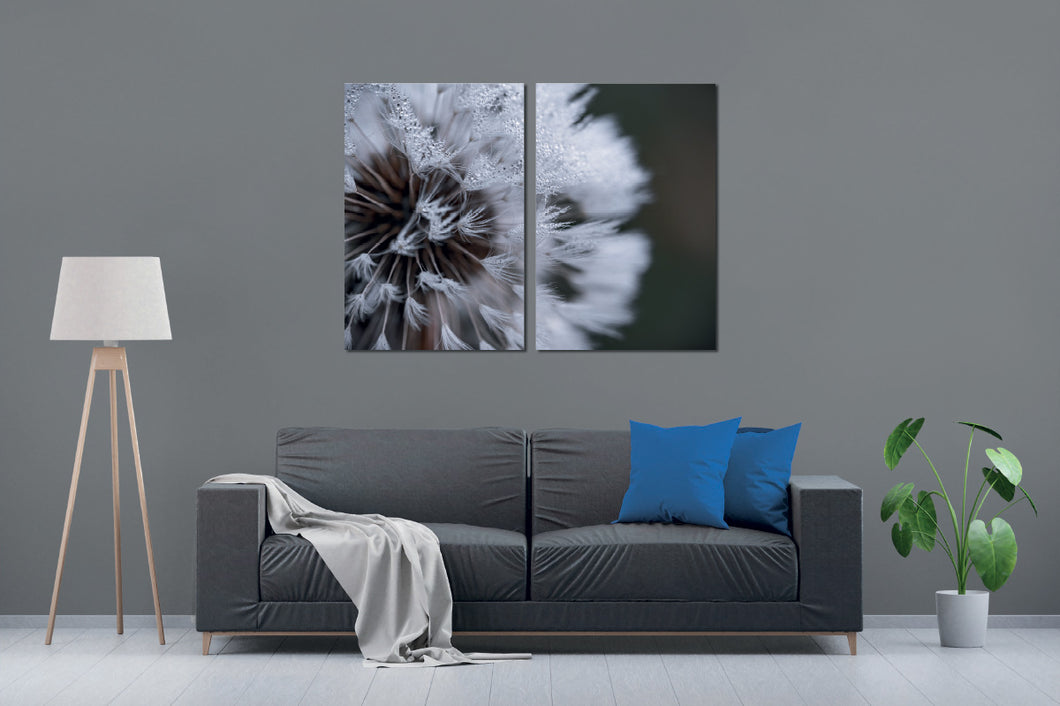 Umetnička slika na kanvasu - Cveće 1 - Dvodelna