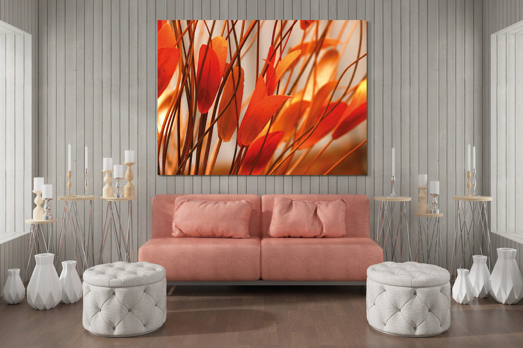 Art painting on canvas - Flowers 3 - One piece