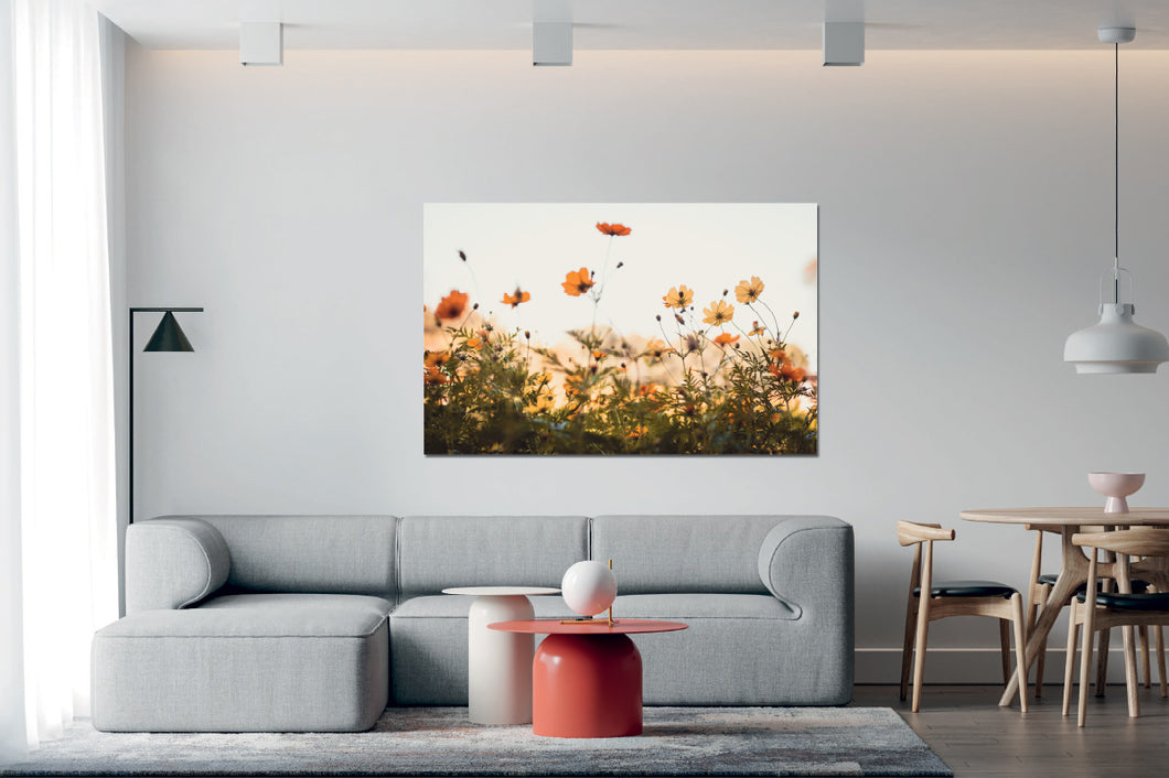 Art painting on canvas - Flowers 4 - One piece