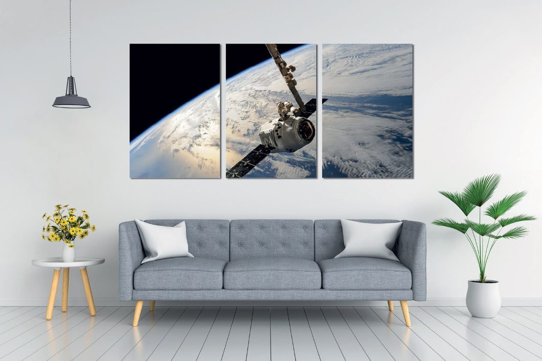 Umetnička slika na kanvasu - Svemir 5 - Trodelna