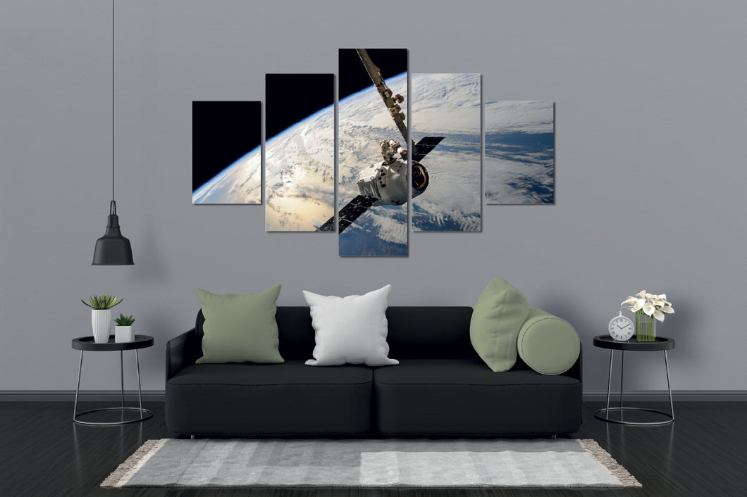 Umetnička slika na kanvasu - Svemir 5 - Petodelna