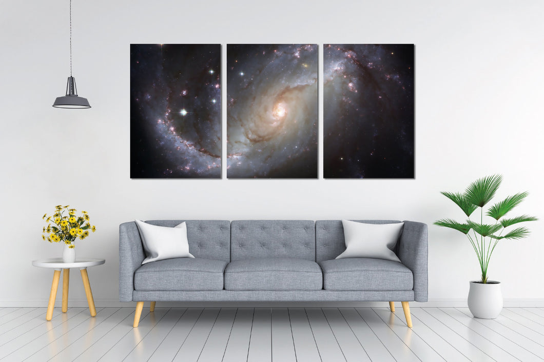 Umetnička slika na kanvasu - Svemir 14 - Trodelna
