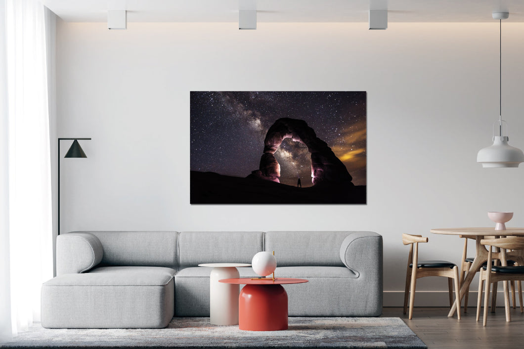 Art painting on canvas - Space 7 - One piece