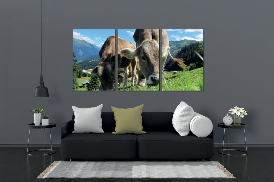 Umetnička slika na kanvasu - Životinje 12 - Trodelna